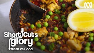 Short Cuts To Glory How To Make Paella with Miguel Maestre [upl. by Rosco]