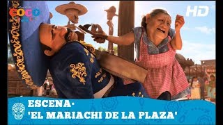 Coco de Disney•Pixar  Escena El mariachi de la plaza  HD [upl. by Asilegna]