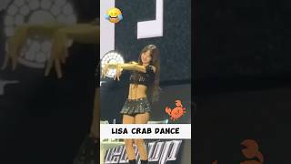 LISA CRAB DANCE 🦀🦀 lisa viralvideo singapore [upl. by Rask424]