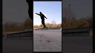 Warm up skatepark Oleśnica skateboarding skatepark tricks shorts skateboard grind [upl. by Richara585]