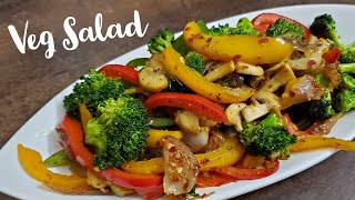 Sautéed Vegetables Recipe  Veg Salad  Saute Time [upl. by Kaye]