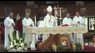 Easter Sunday mass with HE Bishop Tarabay from Our Lady of Lebanon CoCathedral Sydney April 2021 [upl. by Mellen]