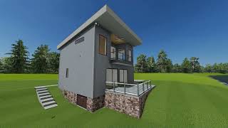 Nasson Residence PhotoREAL Vid6 Exterior [upl. by Aromat]