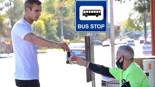 Giving Cars to Strangers Taking The Bus [upl. by Sanez978]