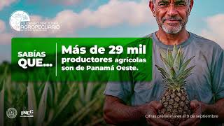 Primeros resultados oficiales del VIII Censo Nacional Agropecuario 2024  CGR  INEC Panamá [upl. by Anerroc]