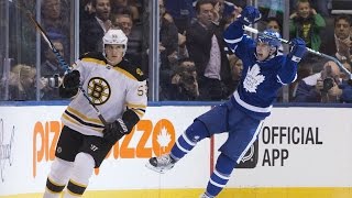 Gotta See It Marner scores first NHL goal [upl. by Kulseth]