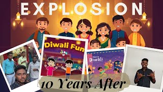 Diwali 🪔Explosion🎇 Celebration FamilyVlogs With Somu youtube diwali2024 trending celebration [upl. by Irod]