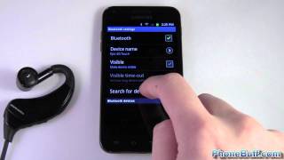 How To Pair Bluetooth On Android [upl. by Tterraj]