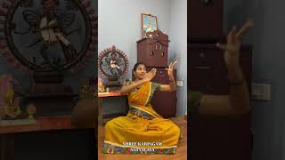 Pataka hasta viniyoga bharathanatyam Shreekarpagamnatyalaya dance [upl. by Leid]