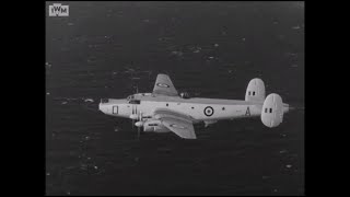 RAF Avro Shackleton MRMk2 rescue exercise 1955 [upl. by Chaille]