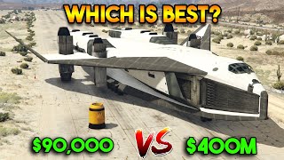 GTA 5 ONLINE  CHEAP VS EXPENSIVE WHICH IS BEST SPACE SHUTTLE [upl. by Nissy]