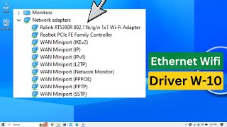 How to Install Realtek Ethernet amp Wifi Driver on Windows 1011 2024 Update [upl. by Mikkel]