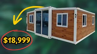 Amazons Best Kept Secret Amazing 3Bedroom Expandable Prefab Container Home Under 19K [upl. by Shaffer312]