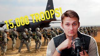 The United States is Sending 15000 Troops to the Middle East What Do they Know [upl. by Sordnaxela]