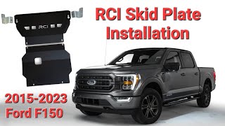 RCI Skid Plate Install 20152023 F150 [upl. by Llen]