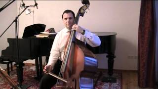 Schubert Symphony 9  Scherzo  Double Bass Tutorial  Master Class Vol 2  Felix F J Maiwald [upl. by Aerbma]