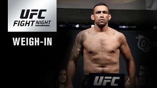 UFC Fight Night London Weighin [upl. by Nosyt]