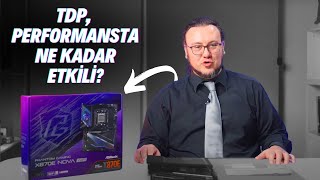 TDP Performansta Ne Derece Etkili ASRock Phantom Gaming X870E Nova WiFi Anakart İncelemesi [upl. by Kamat]