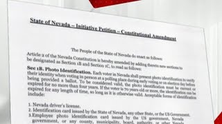 New question for upcoming Nevada ballot Mandatory ID when voting [upl. by Agustin]