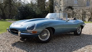 Electrogenic has given a 1962 Jaguar E Type a full electric powertrain [upl. by Ahseuqram723]