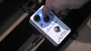 Jetter Gain Stage Blue Pedal Demo [upl. by Gaivn]