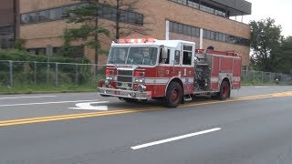 HackensackNJ Fire Department Engine 1 [upl. by Akisej]