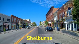 Driving Shelburne Ontario Canada 4K Drive [upl. by Leila]