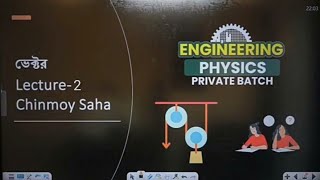 ভেক্টর  Lec 02  CPS Advance Engineering Physics 2024 [upl. by Aniroz651]