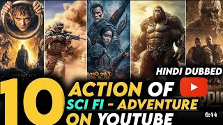 Top 10 New Hollywood Action Adventure Fantasy Movies On Youtube In Hindi  2024 Hollywood Movies [upl. by Annawit]