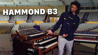 Using a Hammond B3 Organ in Modern Worship  Organ Setup [upl. by Arfihs445]