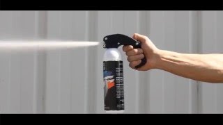 Test Réel  Bombe lacrymogène 500ml gel  Arme de Défense Anti Agression [upl. by Amoreta]