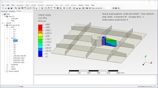 PrePoMax amp CalculiX  Submodel [upl. by Enilekaj]