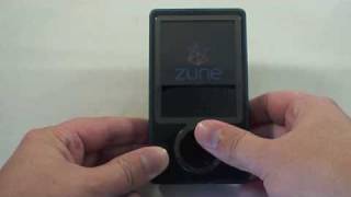 How to Reset a 30GB Zune [upl. by Nauqad635]