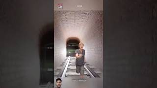 railway tunnel ameging video😱😱😱😮ytshorts [upl. by Uyerta239]