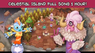 Celestial Island Full Song 1 Hour  My Singing Monsters [upl. by Elehcir]