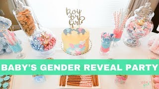 Gender Reveal Party  Elephant Themed Gender Reveal Party [upl. by Atalante854]