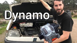 Fiat Ducato 230 25TDI dynamo vervangen [upl. by Opalina]