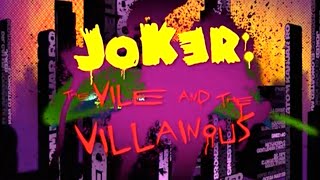 Batman The Brave and the Bold Intro  Joker The Vile and the Villainous [upl. by Nnyltiak394]