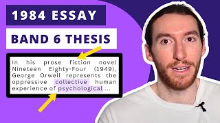 How to Write the Perfect Thesis Statement for Nineteen EightyFour  2023 HSC Question  Example [upl. by Saixela]