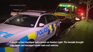 Multiple tornadoes hit New Zealand [upl. by Schnabel]