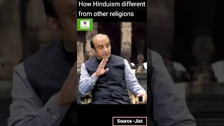 Sudhanshu Trivedi Explained How Hinduism is Different sudhanshutrivedi news [upl. by Doone]