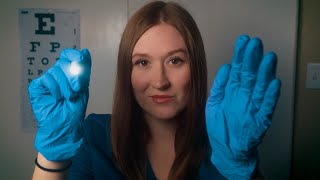 ASMR Classic Cranial Nerve Exam Testing All Five Senses and Muscle Function [upl. by Samella]