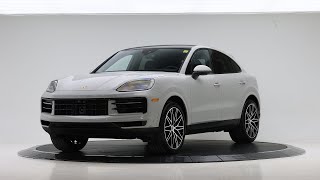 2024 Porsche Cayenne Coupe Chalk  P7570 [upl. by Anifled]