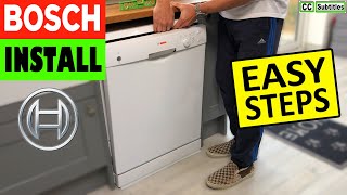 How to Install a Bosch Dishwasher in simple easy Steps  Bosch Dishwasher Installation [upl. by Coppola768]