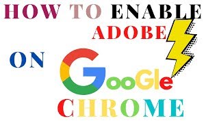 How to Enable Adobe Flash Player on Chrome EASY [upl. by Hennebery971]