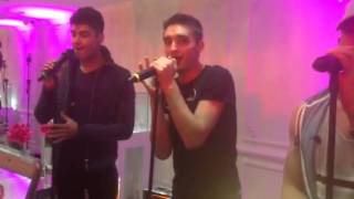 Show Me Love Acoustic  The Wanted  Secret Scottish Gig [upl. by Martin355]