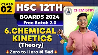 6 Chemical Kinetics Class 12th Chemistry Class 02 HSC Board By Abhishek Sir Chemistry asc [upl. by Reiniar]