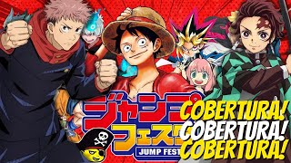 COBERTURA JUMP FESTA 2022  Demon Slayer Jujutsu Kaisen Black Clover e [upl. by Lenrad637]