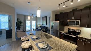 The Artessa  Parchment A21 Floorplan 1 Bed 1 Bath 722 SQ FT [upl. by Halla]