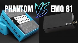 Captador EMG 81 Ativo VS Malagoli Phantom Passivo  Qual vale a pena [upl. by Eisej770]